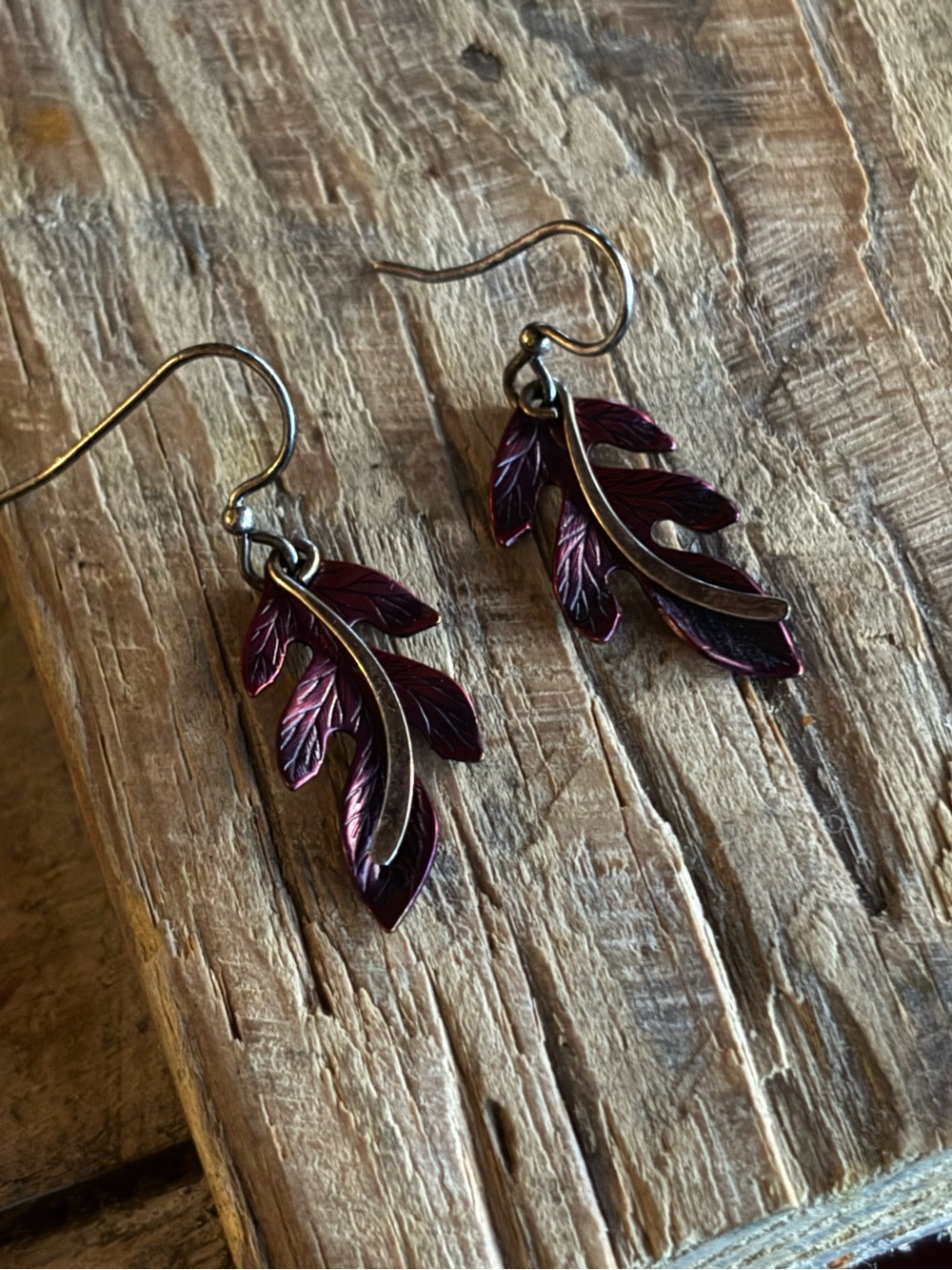 Leaf Drop Earrings